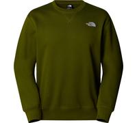 The North Face - Sweatshirt mit Rundhalsausschnitt - M Essential Relaxed Crewneck Sweatshirt Woodland Green für Herren - Größe XS - Khaki Khaki XS