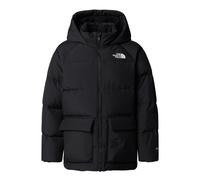 THE NORTH FACE Kinder North Down Fleece Lined Short Parka, Tnf Black, 10 Jahre