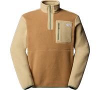 the north face yumiori 1 4 zip fleece braun beige mann