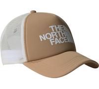 The North Face TNF Logo Trucker Cap Khaki Stone/TNF White OneSize