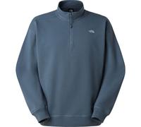 The North Face Relaxed Fit Sweatshirt mit Stehkragen und Reißverschluss in Rauchblau, Größe XL