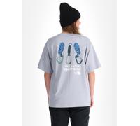 The North Face U Explore Gear Relaxed S/S Tee Unisex T-Shirt - (Größe: XL, Blau)