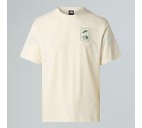The North Face Unisex No Signal Relaxed T-Shirt, White Dune, XL