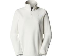 The North Face Glacier Fleece mit 1/4-langem RV Pullover Damen White Dune L