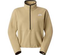 THE NORTH FACE WOMEN GLACIER SHORT 1/2 Zip Fleece 2026 khaki stone - L