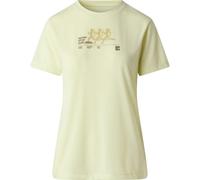 The North Face Womens Bitmap Silhouette Short Sleeves Tee-gr lemon mist (G6O) S