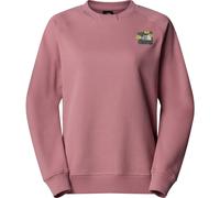 THE NORTH FACE Damen Pullover W CONNECT RELAXED CREW SWEATSHIRT-GRAPHI (NF0A8E4J) M NOSTALGIA ROSE