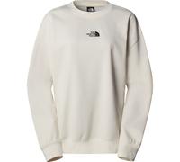 Sweatshirt THE NORTH FACE "W ESSENTIAL OVERSIZE CREW", Damen, Gr. XL, weiß dune, Obermaterial: 68% Baumwolle, 32% Polyester, Sweatshirts Sweatshirt, sportlicher Stil, aus Baumwolle und Polyester (7595