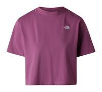 The North Face - Women's Evolution Simple Dome Crop Tee - T-Shirt, Gr. L, lila (ChromaPurple)