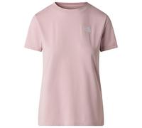 T-Shirt THE NORTH FACE "W EVOLUTION SIMPLE DOME SLM SHORT SLEEVE", Damen, Gr. L, metal pink, Obermaterial: 100% Baumwolle, Shirts T-Shirt, schmaler Schnitt, Kurzarm, für Wandern und Outdoor-Aktivitäte
