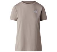 The North Face - Women's Evolution Simple Dome Short Sleeve - T-Shirt, Gr. XS, grau/braun (StoneSlab)
