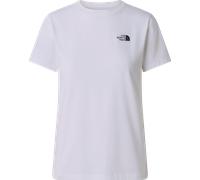 The North Face Women's Evolution Simple Dome Slim Short Sleeve T-Shirt TNF White L