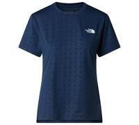 The North Face Damen Flex Geo Embossed T-Shirt (Größe M, blau)