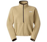 The North Face - Women's Glacier Fleece 1/2 Zip Short Jacket - Fleecepullover, Gr. S, beige (KhakiStone)