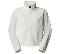 The North Face - Women's Glacier Fleece 1/2 Zip Short Jacket - Fleecepullover, Gr. XL, grau/weiß (WhiteDune)