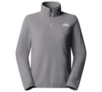 The North Face Glacier Fleece mit 1/4-langem RV Pullover Damen TNF Mid Grey Heather L