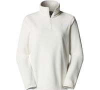 The North Face Damen Glacier Fleece 1/4 Zip Jacke, White Dune, L