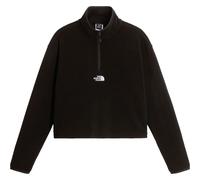 The North Face Women's Glacier Novelty Logo 1/4 Zip Fleece TNF Black S