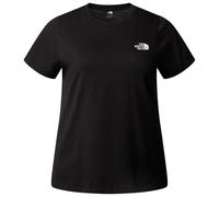 The North Face - Women's Plus S/S Simple Dome Tee - T-Shirt, Gr. 3XL 1X, schwarz (TNFBlack)
