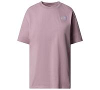 The North Face - Women's S/S Essential Oversize Tee - T-Shirt, Gr. L, rosa (AshenPurple)