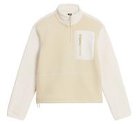 The North Face Womens Yumiori 1/4 Zip desert stone/white dune (MIA) L