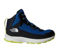 The North Face Fastpack Hiker Mid Waterproof Kinder Wanderschuhe blau/schwarz/gelb - 37