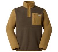 The North Face - Yumiori 1/4 Zip - Fleecepullover, Gr. L, braun (NewTaupeGreen/Cedar/DustOrange)