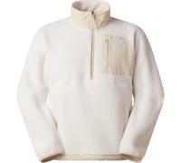 The North Face Fleecepullover mit Napoleontasche Modell 'YUMIORI' in Offwhite, Größe M