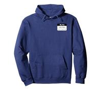 The Office Date Mike Front & Back Pullover Hoodie, Unisex für Erwachsene, Marineblau, XL