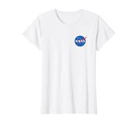 The Official NASA Insignia T-Shirt T-Shirt, Damen, Weiß, XL