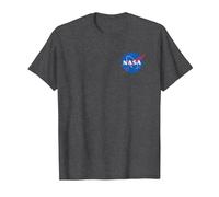 The Official NASA Insignia T-Shirt T-Shirt, Herren, Anthrazit Meliert, L
