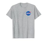 The Official NASA Insignia T-Shirt T-Shirt, Herren, Grau Meliert, XL