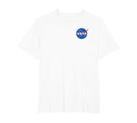 The Official NASA Insignia T-Shirt T-Shirt, Herren Große Größen, Weiß, 2X Tall