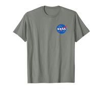 The Official NASA Insignia T-Shirt T-Shirt, Herren, Heidekraut/Armeegrün, L