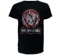 The Offspring Distressed T-Shirt - Offizielles Merchandise | Popmerch.com L Schwarz
