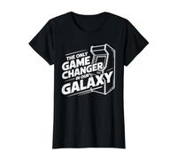 The Only Game Changer In Our Galaxy Arcade Preisgünstiges Grafik-T-Shirt, Damen, Schwarz, M