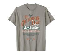 The Outdoor Dad, Mountain Adventure und Wildlife Dad T-Shirt