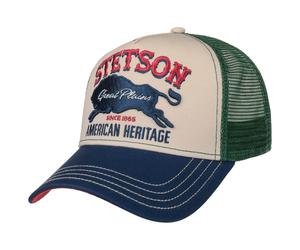 The Plains Trucker Cap by Stetson grün One Size