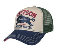 The Plains Trucker Cap by Stetson grün One Size Small