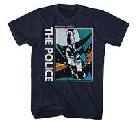 The Police - - Männer Message In A Bottle T-Shirt, Large, Navy