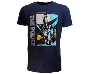 The Police Message In A Bottle T-Shirt - Offizielles Merch XL Blau
