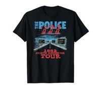 The Police North American Tour V2 Rock Music Band T-Shirt