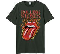 The Rolling Stones Amplified Collection - Hot Tongue T-Shirt charcoal in S