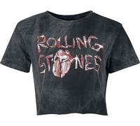 The Rolling Stones Glass Logo T-Shirt charcoal in L