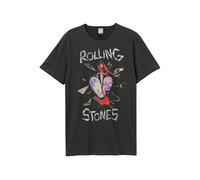 The Rolling Stones - Hackney Diamonds Charcoal - T-Shirt - Grau - M - 100% Baumwolle,Jersey Grau M