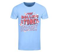 The Rolling Stones - Hackney Diamonds T-Shirt für Herren/Damen Unisex (XXL) (Blau)