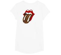 The Rolling Stones Klassisches Leopardenzunge T-Shirt, Schwarz, S, Kurzarm, Unisex Erwachsene, Musikfans, alle Altersgruppen
