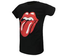 The Rolling Stones Massive Tongue T-Shirt - Offizielles Merchandise XXL Schwarz