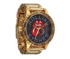 The Rolling Stones Nixon - 51-30 Armbanduhren goldfarben