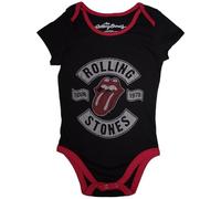The Rolling Stones Schlafstrampler US Tour 1978 offiziell Schwarz 0 to 24 Months